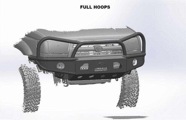 96-02 4Runner Open Wing Hybrid Bumper - Welded