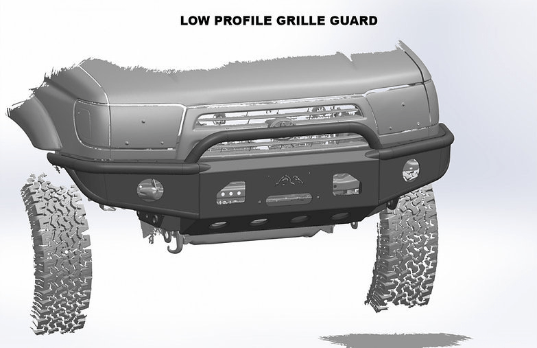 96-02 4Runner Closed Wing Hybrid Bumper - DIY Kit