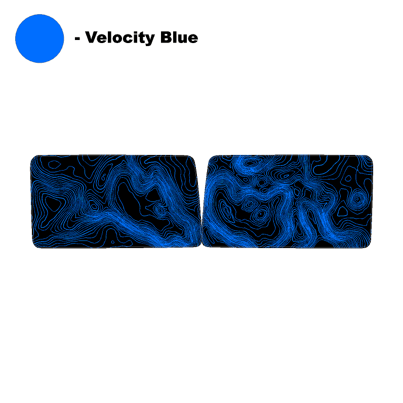 Topographic Map Premium Print Vinyl Rolls (3&