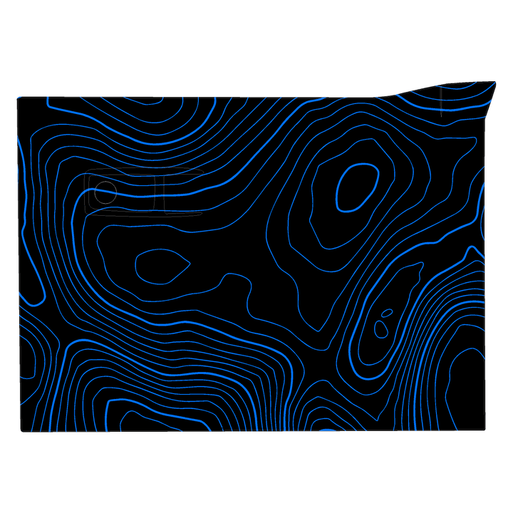 Topo Glovebox Overlay Kit (Printed Series) - 2021+ Bronco