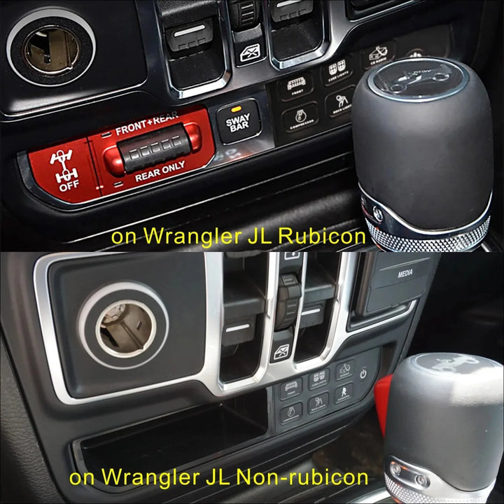 Voswitch JL300 Lower Dash Switch Panel for Jeep JL Wrangler 2018+ and Gladiator 2020+