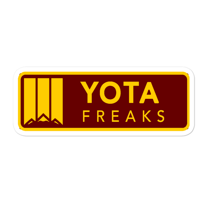 Horizontal Yota Freaks Decal