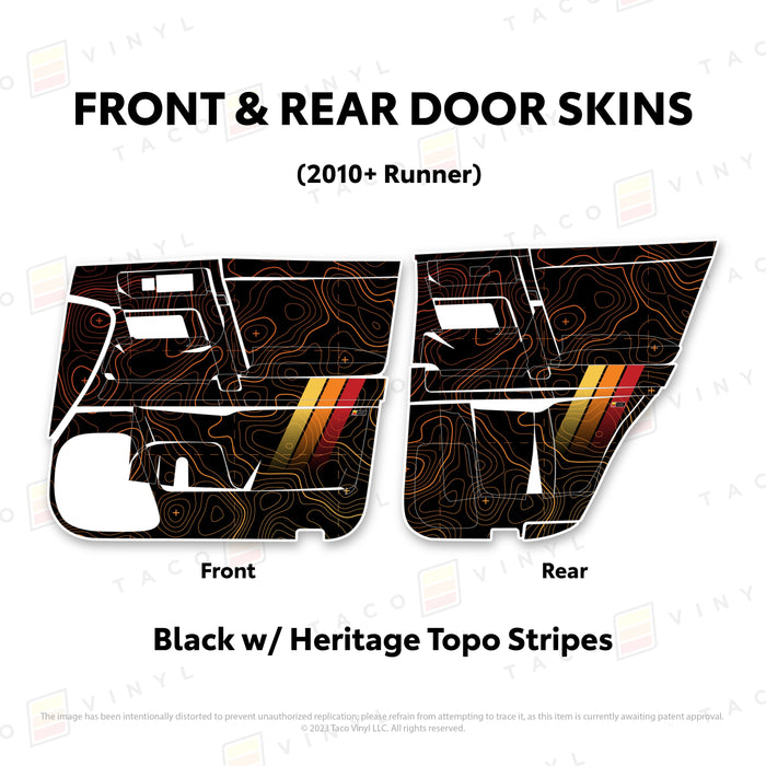 2010-24 4Runner Door Skins