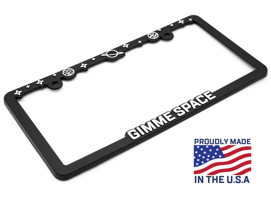 "Gimme Space" - License Plate Frame