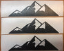 Premium Cast Matte Black Vinyl Mountain Decals for 2007-2020 Tundra - TVD Vinyl Decals