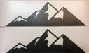 Premium Cast Matte Black Vinyl Mountain Decals for 2014-2020 Tundra - TVD Vinyl Decals