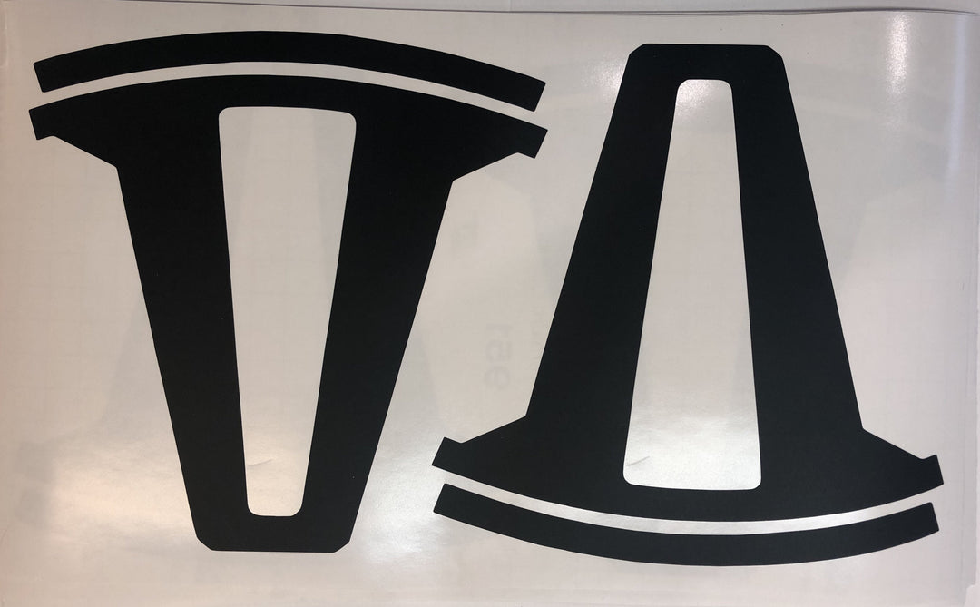 Premium Cast Vinyl Overlay Decals for 2016-2019 Tacoma TRD Sport Wheels - TVD Vinyl Decals