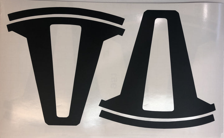 Premium Cast Vinyl Overlay Decals for 2016-2019 Tacoma TRD Sport Wheels - TVD Vinyl Decals