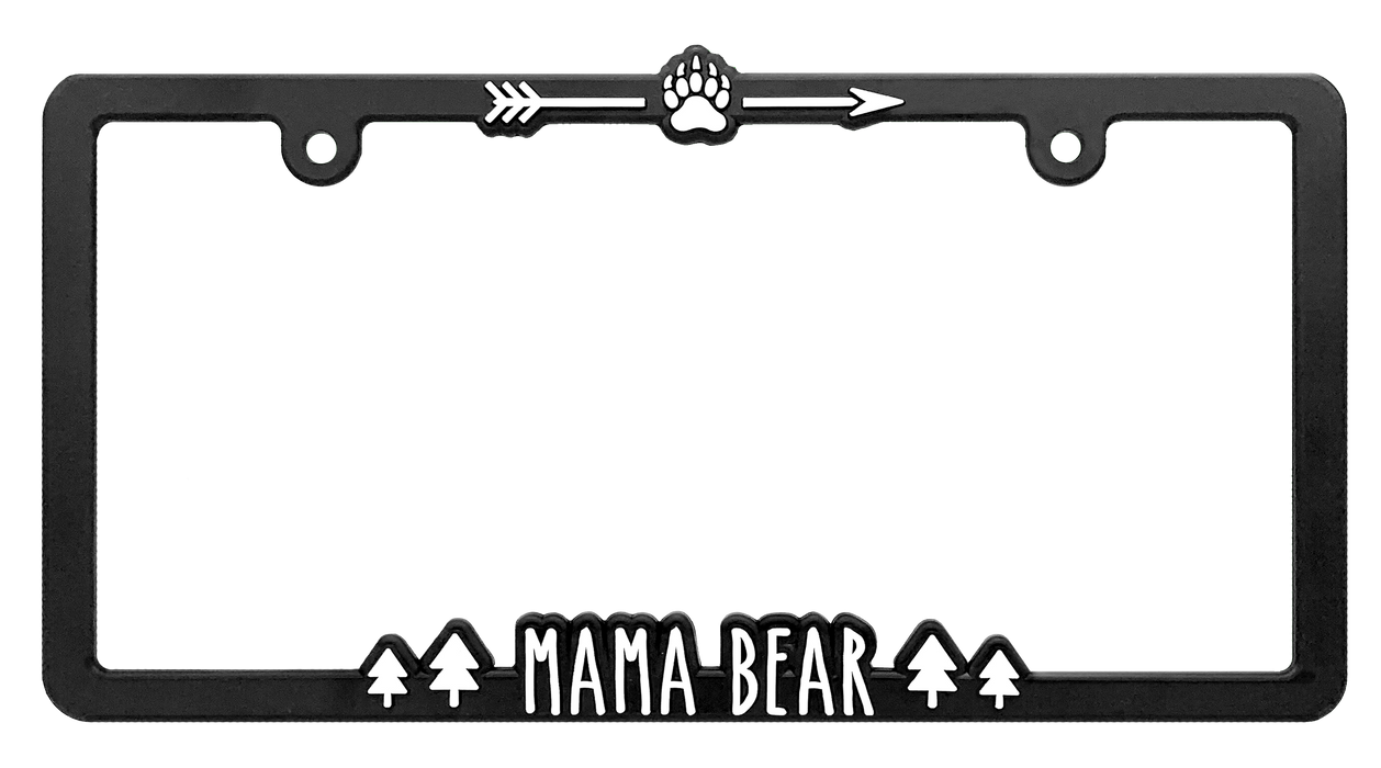 "Mama Bear" -  License Plate Frame