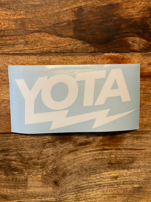 YOTA BOLT Decal