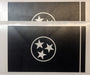 State Flag Decals - Premium Cast Matte Black Vinyl x2 - TVD Vinyl Decals