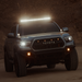 40 inch led light bar mounted on a toyota tacoma