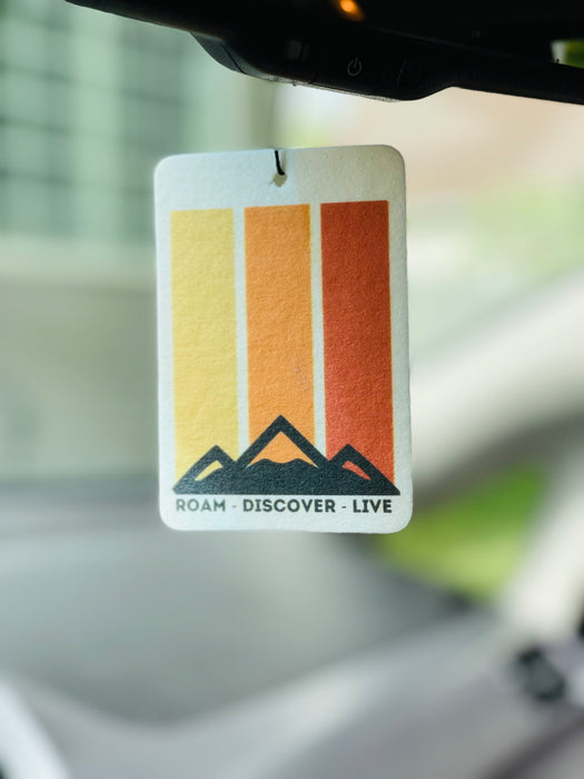 Retro Mountain Air Fresheners