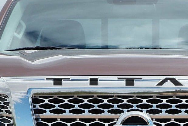 Premium Cast Vinyl Insert Letter Decals for 2016-2023 Titan Grille