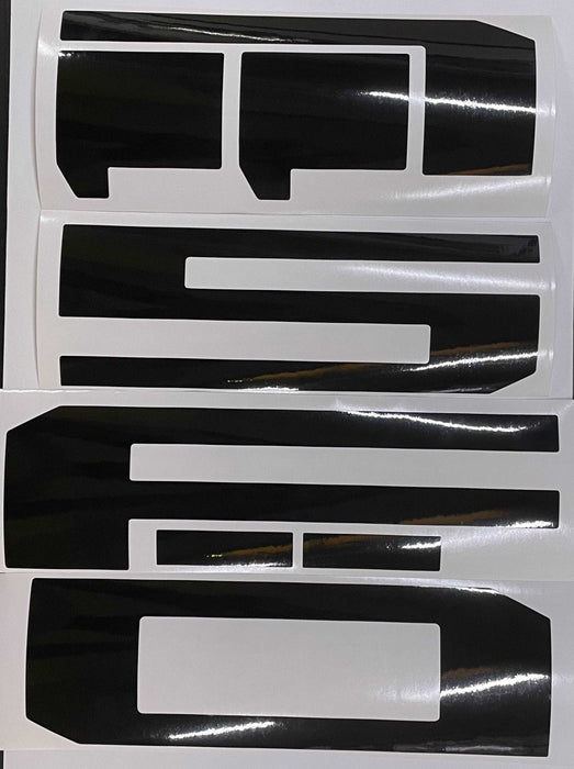 Premium Cast Vinyl Insert Letter Decals for 2021-2023 F-150 Tailgate