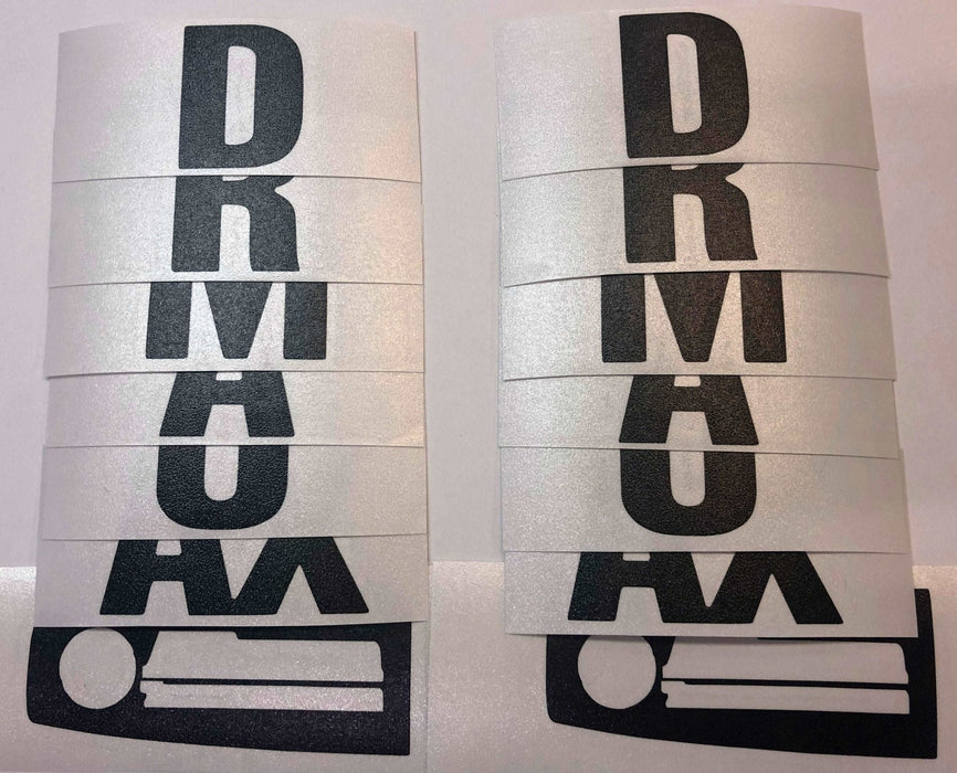 Premium Cast Vinyl Letter Decals For 2008-2019 DURAMAX Hood