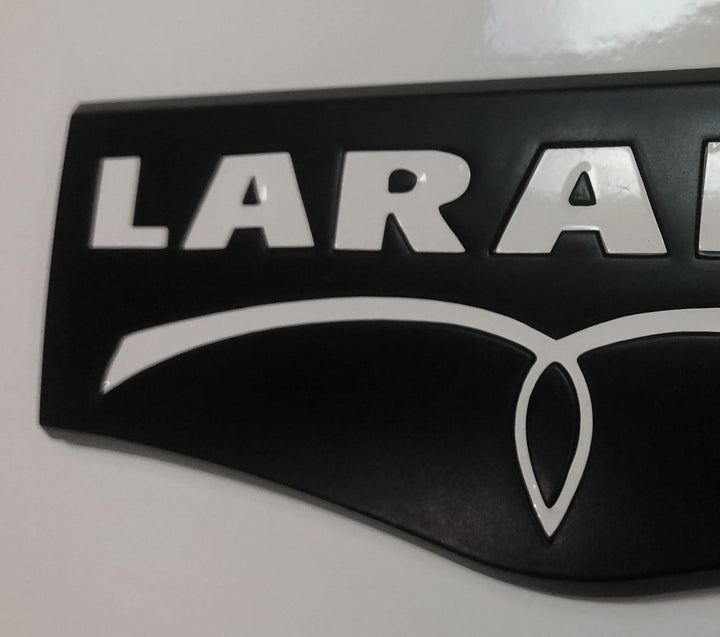 Premium Cast Vinyl Letter Decals for 2013-2018 RAM LARAMIE Tailgate