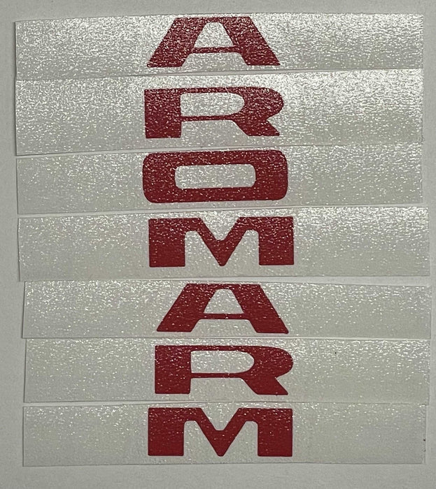 Premium Cast Vinyl Letter Decals for 2019-2023 RAM Interior