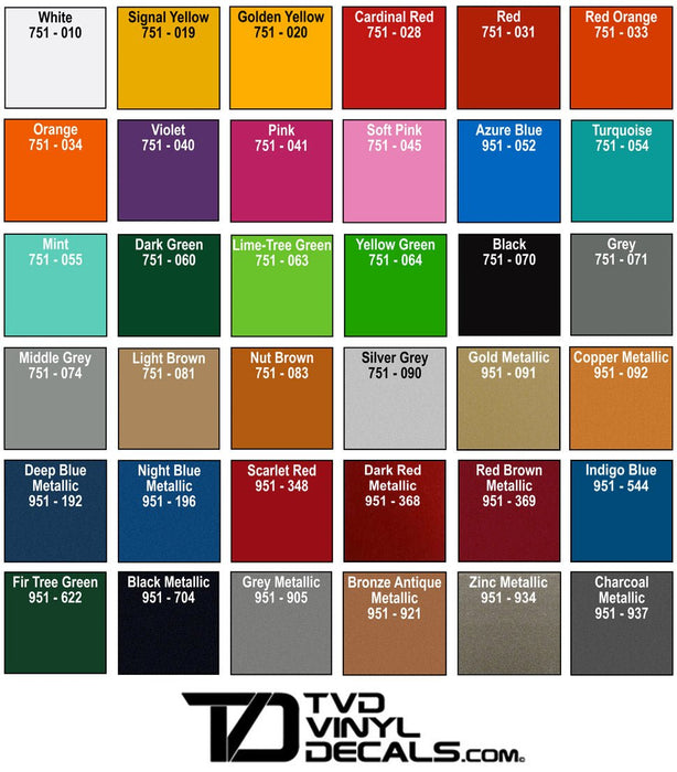 Premium Cast Vinyl Letter Decals for 2019-2023 RAM Interior