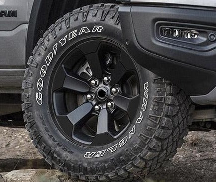 Premium Cast Vinyl Overlay Decals for 2019-2023 RAM Rebel Wheels