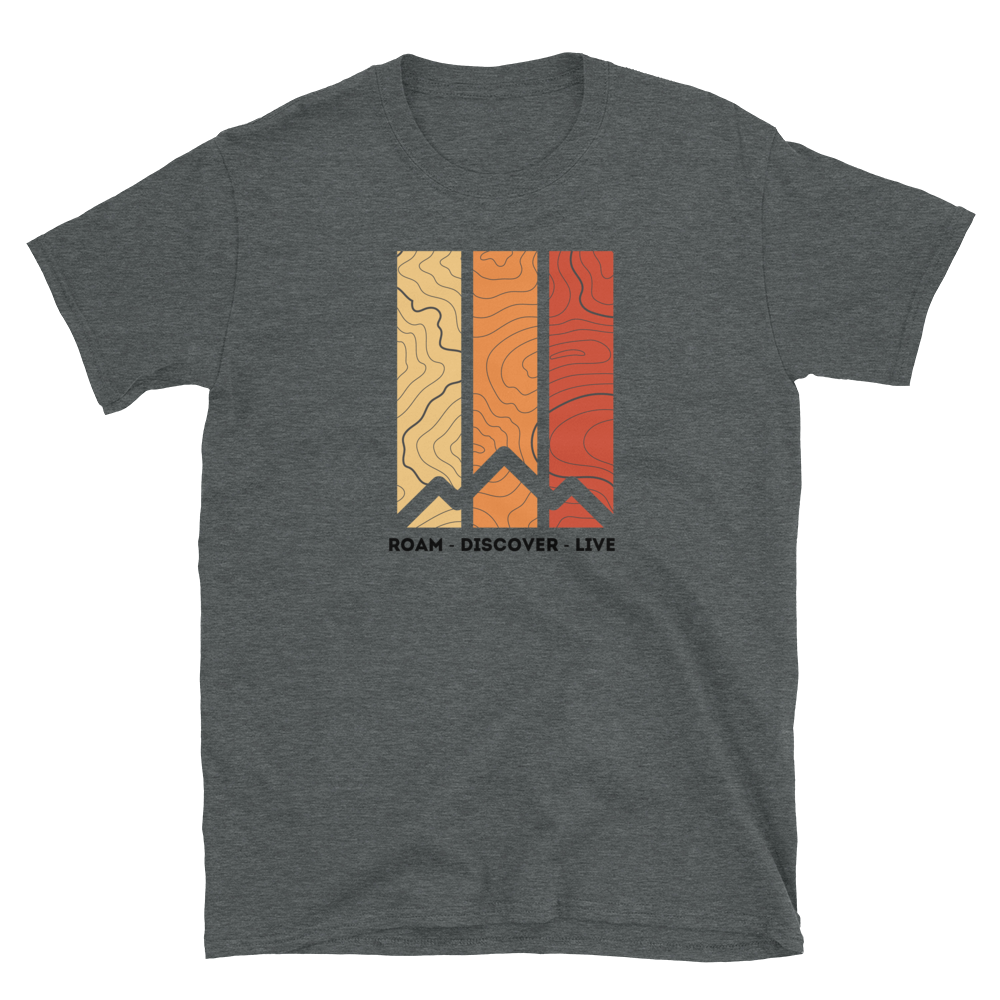 Topo Retro Mountains T-shirt