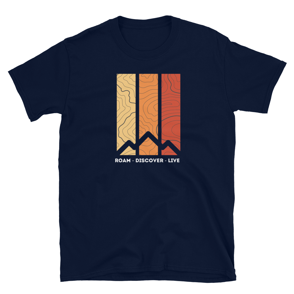 Topo Retro Mountains T-shirt