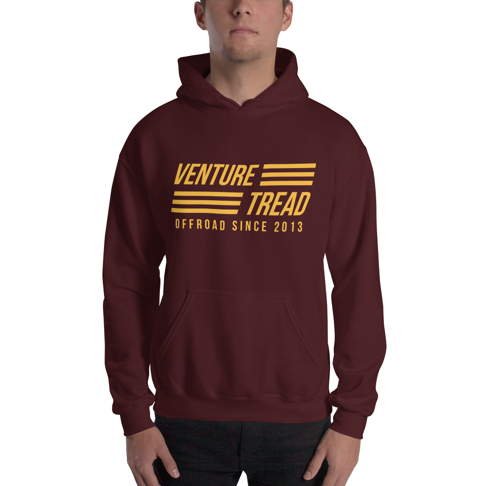 Venture Tread Striped Hoodie Sweatshirt