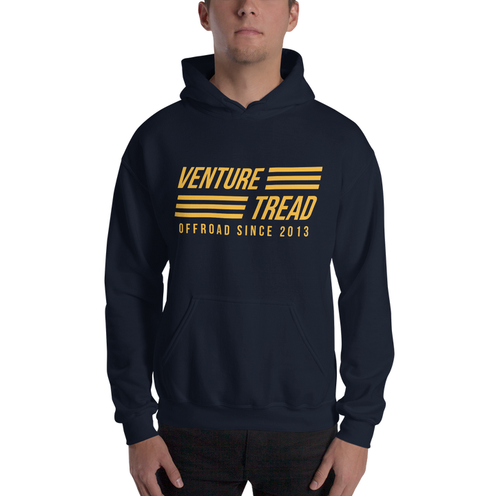 Venture Tread Striped Hoodie Sweatshirt