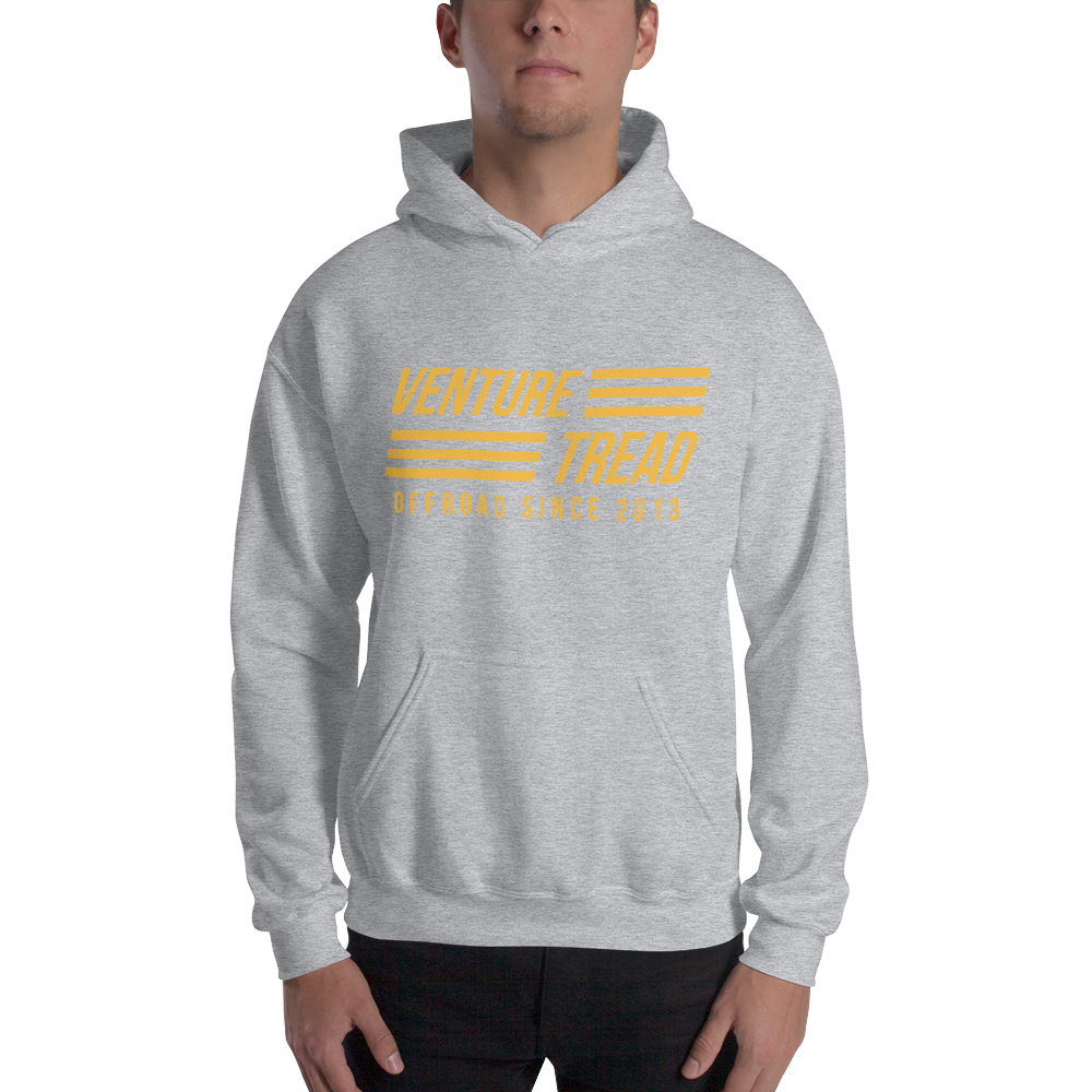Venture Tread Striped Hoodie Sweatshirt